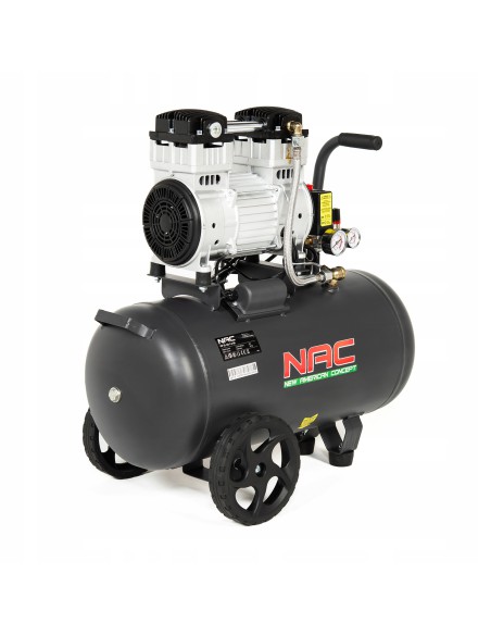 Cichy kompresor bezolejowy NAC OF-SL-50-1.5-IN, zbiornik 50 l - 1500 W 5902490787766 3