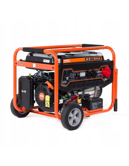 Trójfazowy agregat prądotwórczy z elektrycznym rozrusznikiem NAC GG-3P-50-ES-M-LN, 5500 W 5902490783171 7