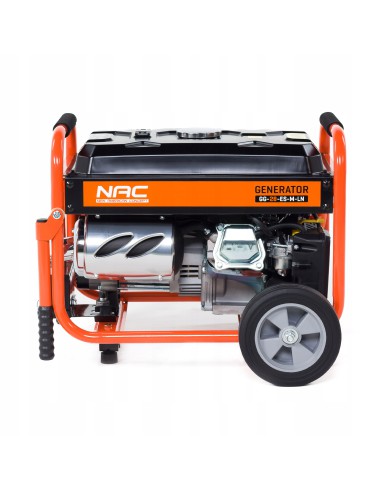 Generator prądu z elektrycznym rozrusznikiem NAC GG-28-ES-M-LN, 3000 W 5902490783164 5