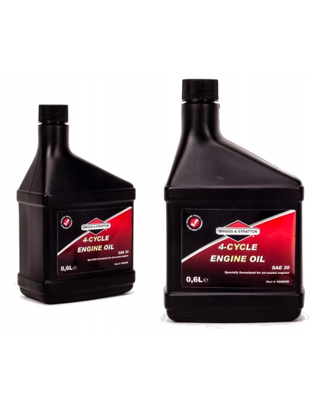 Olej do silników czterosuwowych kosiarek traktorka agregatu glebogryzarki Briggs&Stratton - 0,6 L 4016153100050