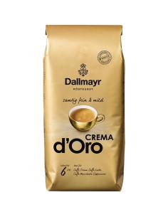 Crema d'Oro Kawa ziarnista Dallmayr 1kg 4008167152729 2