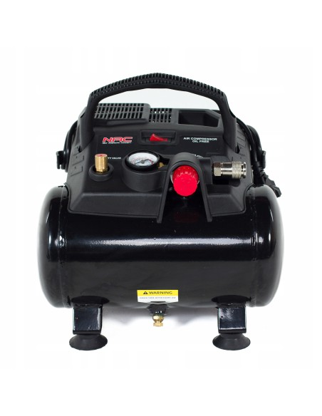 Lekki i wydajny kompresor bezolejowy NAC OFC-6-12-K-GT + zestaw akcesoriów 5902490743168 5