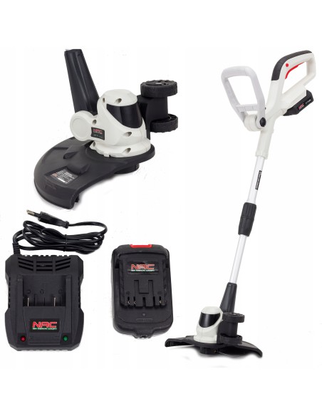 Lekka podkaszarka akumulatorowa z teleskopowym drążkiem NAC TB18-B15-S + akumulator z ładowarką 5907510485264 2