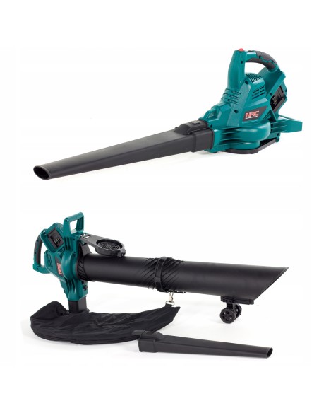 Wielozadaniowy odkurzacz akumulatorowy z funkcją dmuchawy NAC VBB-BL-LI-2×20V – korpus 5900607539802 11