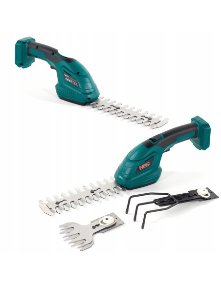 Akumulatorowe nożyce ogrodowe do cięcia trawy i żywopłotów 3w1 NAC 20V TA-BL-LI-20V - body 5900607539826