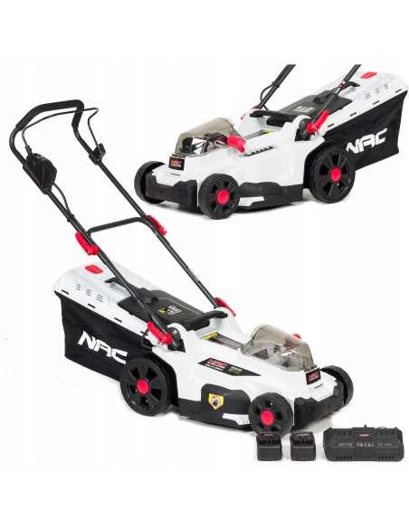 Kosiarka akumulatorowa do trawy NAC LB36-37-2B30-S 36V z funkcją mielenia 5902490741768 2