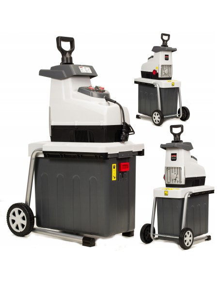 Wydajny rozdrabniacz gałęzi z silnikiem szczotkowym NAC SHE280S-BOX-G, 2800 W 5902067856109