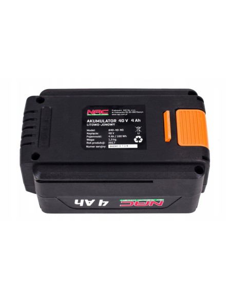 AKUMULATOR BATERIA NAC B40-40-NG 40V LI-ION 4AH 5902067856765 5