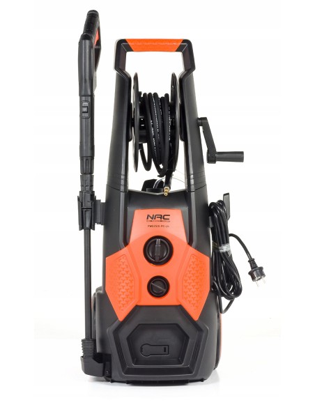 Mocna myjka wysokociśnieniowa z silnikiem indukcyjnym NAC PWE250I-PC-LN, 195 bar + szczotka patio 5902490744127 3