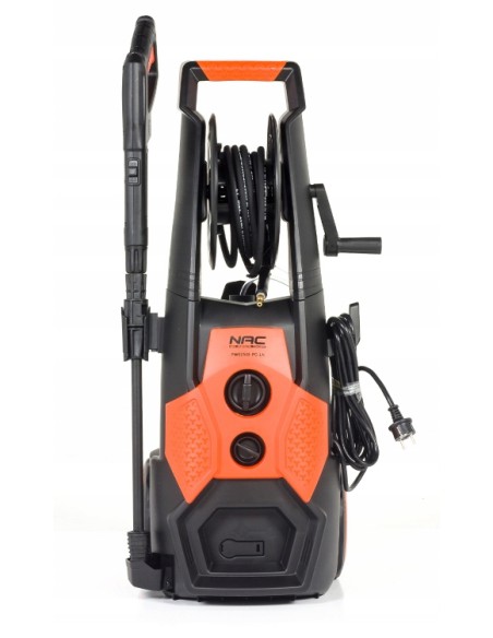 Mocna myjka wysokociśnieniowa z silnikiem indukcyjnym NAC PWE250I-PC-LN, 195 bar + szczotka patio 5902490744127 4