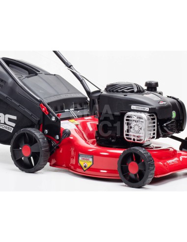 Niezawodna kosiarka spalinowa bez napędu NAC LP42-450E z silnikiem Briggs&Stratton i koszem 5902067850053 5