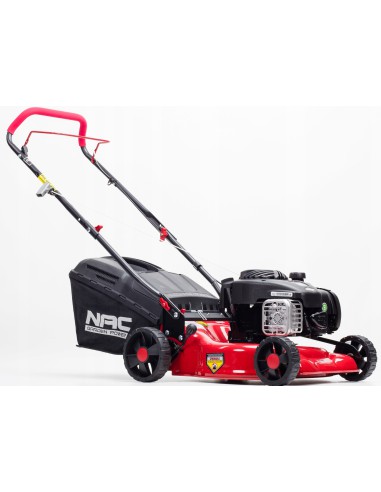 Niezawodna kosiarka spalinowa bez napędu NAC LP42-450E z silnikiem Briggs&Stratton i koszem 5902067850053 8