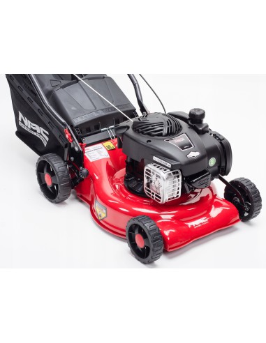 Niezawodna kosiarka spalinowa bez napędu NAC LP42-450E z silnikiem Briggs&Stratton i koszem 5902067850053 9