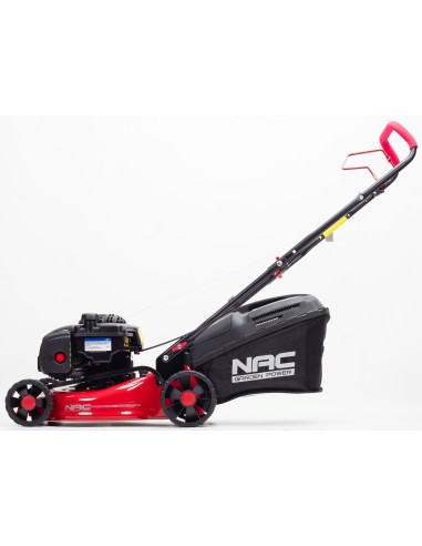 Niezawodna kosiarka spalinowa bez napędu NAC LP42-450E z silnikiem Briggs&Stratton i koszem 5902067850053 11