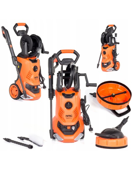 Funkcjonalna myjka wysokociśnieniowa NAC PWE220-PC-LN, 170 bar + szczotka patio 5902490744110
