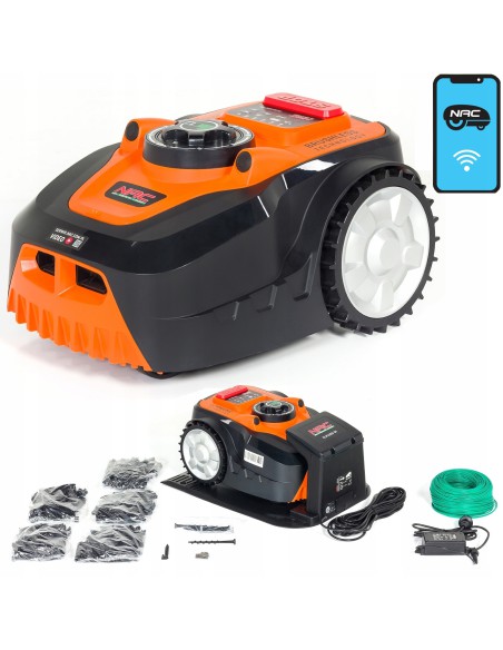 Robot koszący NAC RLM1500-DY Kosiarka automatyczna o szerokości koszenia 18 cm 5902490744172