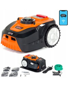 Nowoczesna kosiarka automatyczna NAC RLM1000-DY robot koszący z czujnikiem wykrywania przeszkód 5902490744165