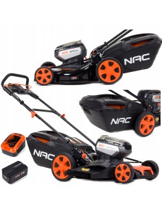 Akumulatorowa kosiarka NAC LB40-45-B60-NG z funkcją mielenia + akumulator 6Ah + ładowarka 5907510483185