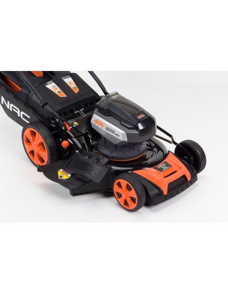 Akumulatorowa kosiarka NAC LB40-45-B60-NG z funkcją mielenia + akumulator 6Ah + ładowarka - Kosiarki elektryczne Akumulatorowa kosiarka NAC LB40-45-B60-NG z funkcją mielenia + akumulator 6Ah + ładowarka 5907510483185 3
