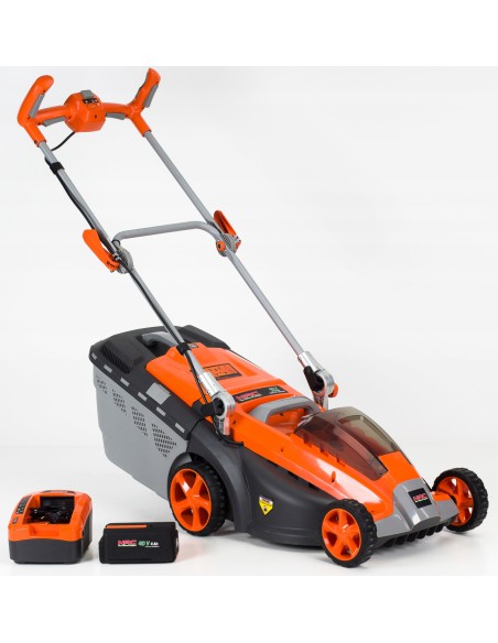 Bezawaryjna kosiarka akumulatorowa z silnikiem bezszczotkowym NAC LB40-37-B40-NG + akumulator - Kosiarki elektryczne Bezawaryjna kosiarka akumulatorowa z silnikiem bezszczotkowym NAC LB40-37-B40-NG + akumulator 5902067856703 2