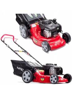 Niezawodna kosiarka spalinowa bez napędu NAC LP46-450E-H z silnikiem Briggs i szerokością koszenia 46 cm 5902067850084