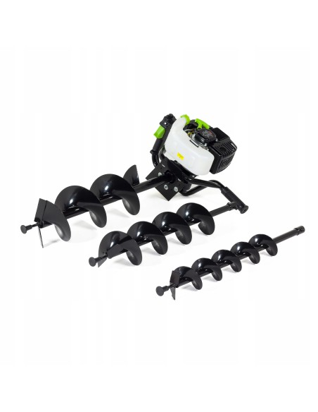 Solidna wiertnica spalinowa świder do ziemi NAC EAP52-295-T, wiertła 10/15/20 cm 2,2 kW 5902067851678 2