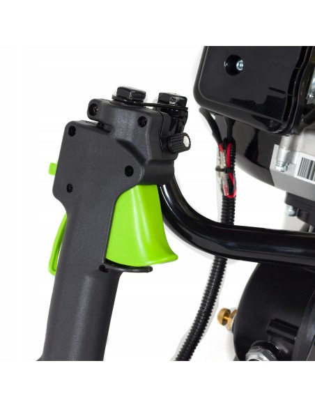 Solidna wiertnica spalinowa świder do ziemi NAC EAP52-295-T, wiertła 10/15/20 cm 2,2 kW 5902067851678 5