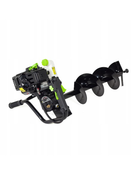 Solidna wiertnica spalinowa świder do ziemi NAC EAP52-295-T, wiertła 10/15/20 cm 2,2 kW 5902067851678 6