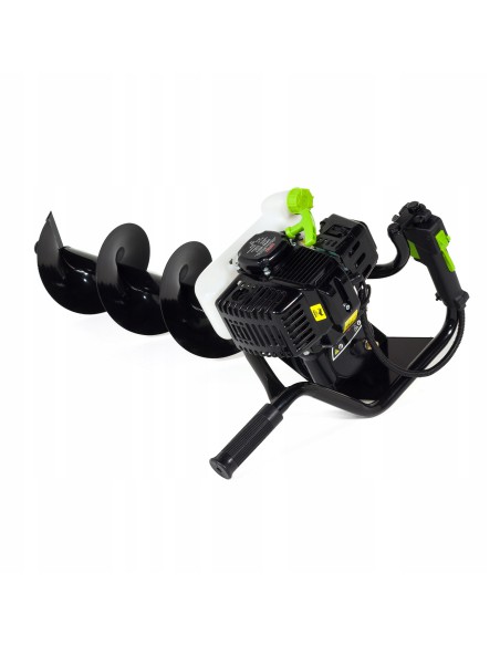 Solidna wiertnica spalinowa świder do ziemi NAC EAP52-295-T, wiertła 10/15/20 cm 2,2 kW 5902067851678 7