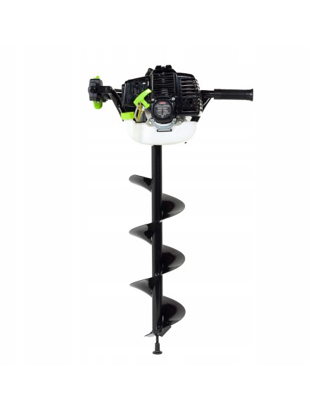 Solidna wiertnica spalinowa świder do ziemi NAC EAP52-295-T, wiertła 10/15/20 cm 2,2 kW 5902067851678 10