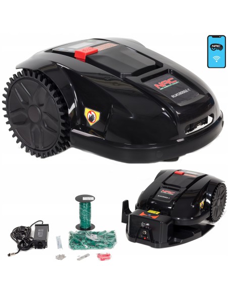 Robot koszący do trawy automatyczny z silnikiem bezszczotkowym NAC RLM1800G2-T 5902490742550