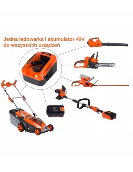 Szybka ładowarka do akumulatorów NAC BC40-50-NG 40 V 5902490742529 3