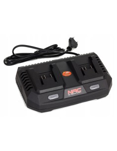 Podwójna ładowarka do akumulatorów NAC BC-LI-2X30-20V 5902490743151