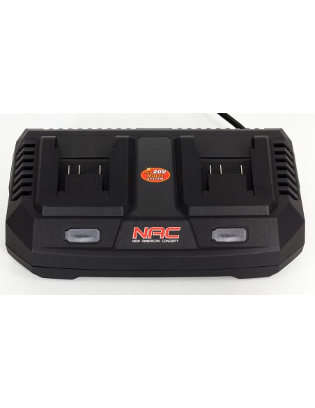 Podwójna ładowarka do akumulatorów NAC BC-LI-2X30-20V - Akcesoria do elektronarzędzi Podwójna ładowarka do akumulatorów NAC BC-LI-2X30-20V 5902490743151 3