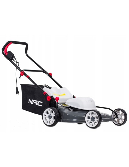 Solidna kosiarka elektryczna ze stalową obudową NAC LE18-46-SI-G + silnik indukcyjny 1800 W 5902067856277 2