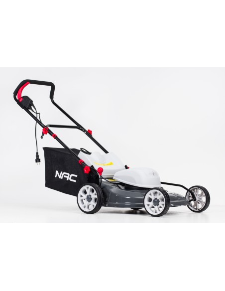 Solidna kosiarka elektryczna ze stalową obudową NAC LE18-46-SI-G + silnik indukcyjny 1800 W 5902067856277 3