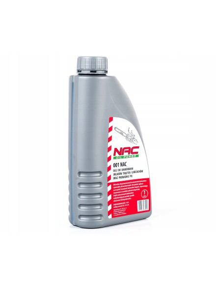 Olej do smarowania prowadnicy i łańcucha pilarki oraz piły NAC 1L - Akcesoria do pilarek łańcuchowych Olej do smarowania prowadnicy i łańcucha pilarki oraz piły NAC 1L 5900607533909 4
