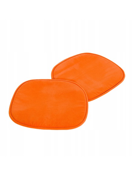 Pomarańczowa poduszka na krzesło skandynawskie Cavo Meven 2 szt. 5905842505902