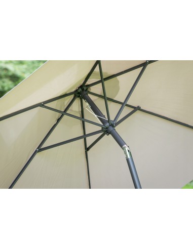 Przeciwsłoneczny parasol ogrodowy plażowy łamany Evelo Écru Meven 210 x 220 cm 5902490786868 8