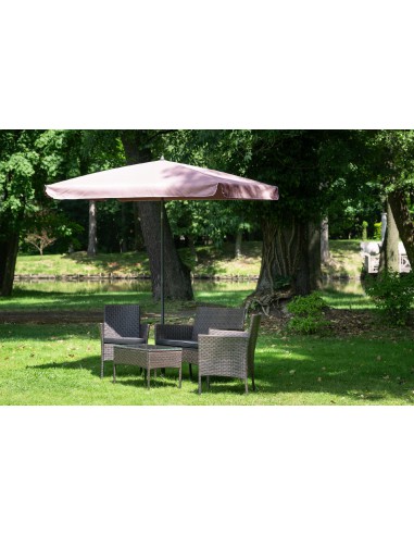 Przechylny parasol ogrodowy Ibiza Mokka Meven 210 x 140 x 235  cm 5902490786820 3