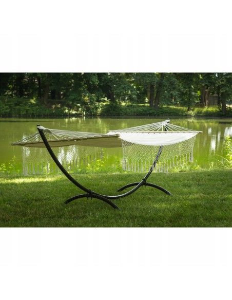 Stylowy boho hamak bujak do ogrodu BLUEBAY SUN Meven, 200x150 cm 5900607534029 3
