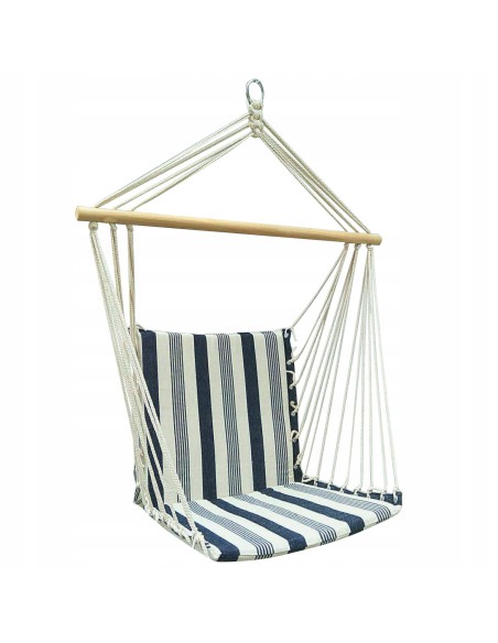 Solidny fotel wiszący huśtawka krzesło brazylijskie BLUEBAY REM Meven 5900607533886