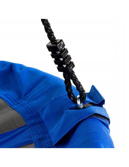 Niebieska huśtawka ogrodowa, bocianie gniazdo Stork Blue Meven 90 x 180 cm 5900607534425 7