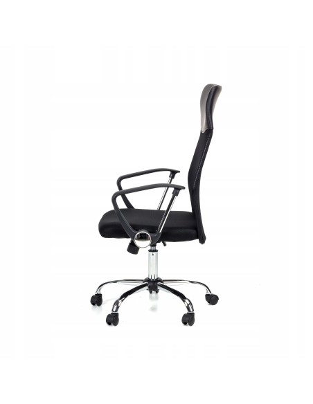 Obrotowy czarny fotel biurowy z mikrosiatki GRID Meven, wersja deluxe 5902490784109 6