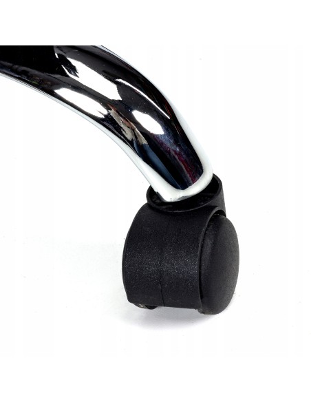 Obrotowy czarny fotel biurowy z mikrosiatki GRID Meven, wersja deluxe 5902490784109 8