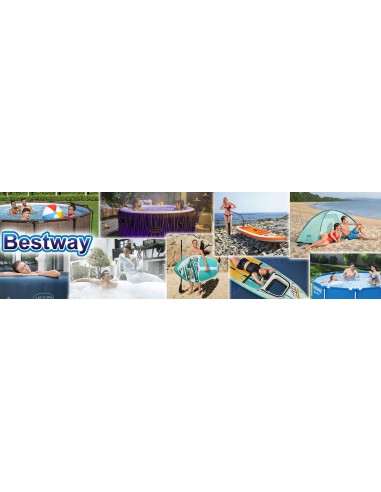 Solidny basen ogrodowy na stelażu BESTWAY Steel Pro MAX ™ Frame Pool, 366x100 cm 6942138982435 9