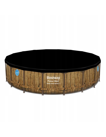 Wzmocniony basen ogrodowy na stelażu Bestway® Power Steel™ Swim Vista Series™ II, 549x122 cm 6941607311530 7