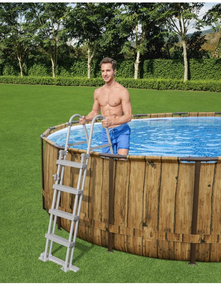 Wzmocniony basen ogrodowy na stelażu Bestway® Power Steel™ Swim Vista Series™ II, 549x122 cm 6941607311530 8