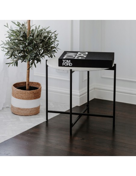 STOLIK KAWOWY 53 X 50 CM TERRAZZO TARAS BALKON 5900607538683 4