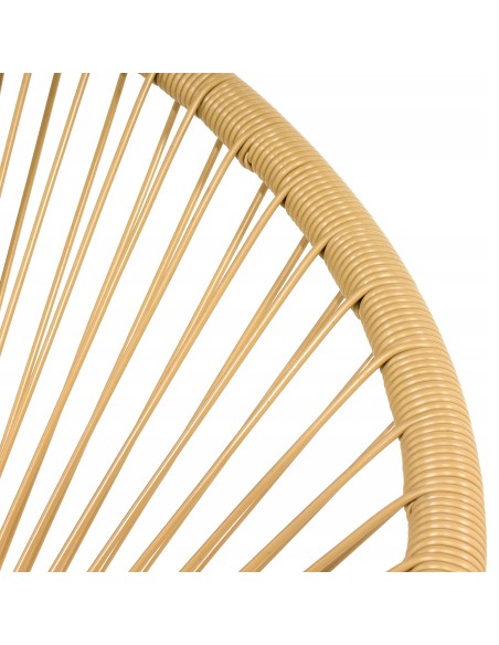 Zestaw mebli rattanowych do ogrodu na balkon Acapulco 2x fotel + stolik Meven 5900607534296 6